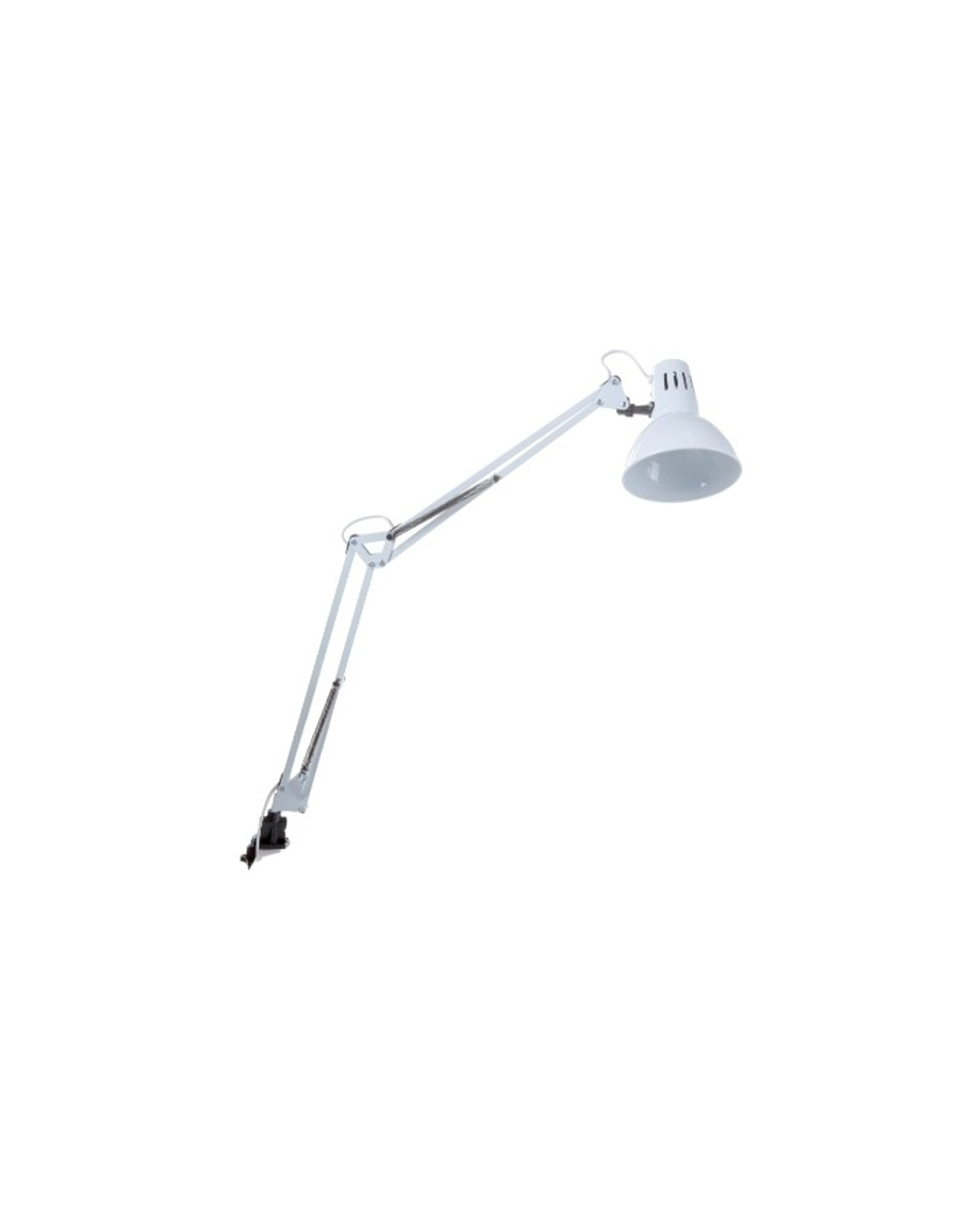 Camelion KD-312  C01 белый (Светильник настольный,230V 40...60W, E27)