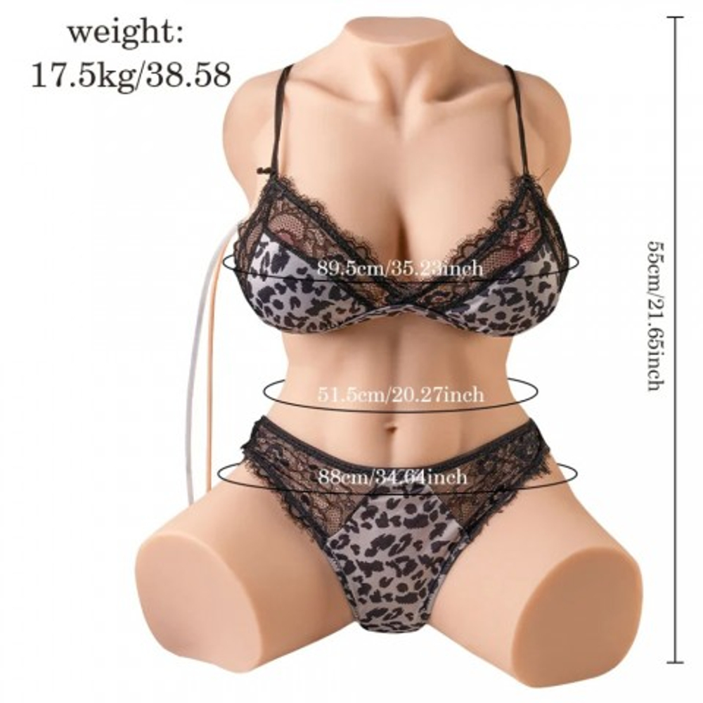 Сексуальное женское тело с двойным входом для мастурбации Miss perfection