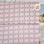Ткань для пэчворка 20888 (нежные цветы на розовом) 45х55см