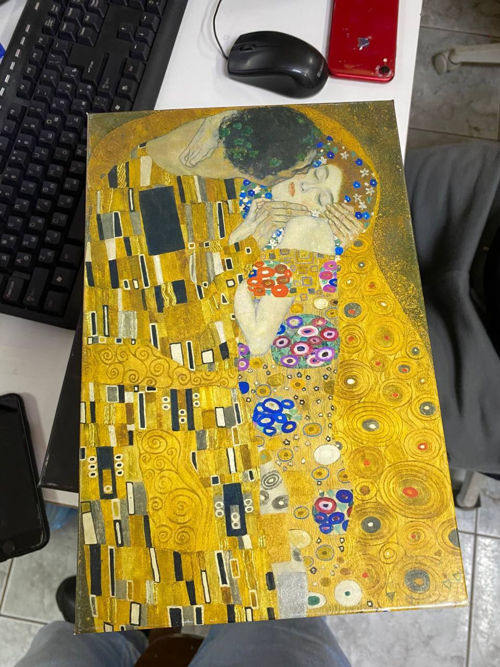 Коробка живопись климт 27,5*18*11,5 см, 1 шт.