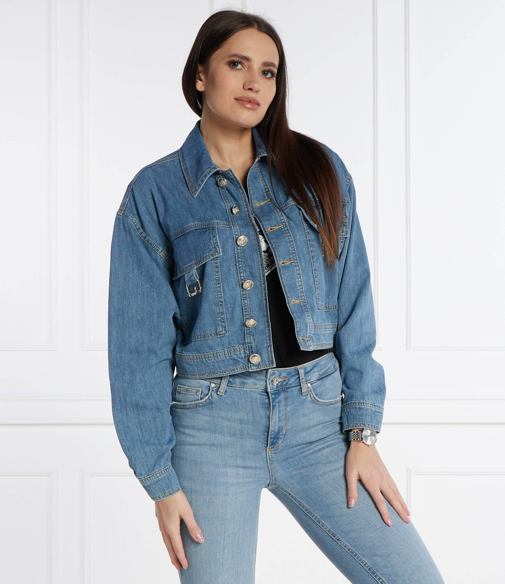 Джинсовая куртка Liu Jo - голубой(UA4208 DS030)