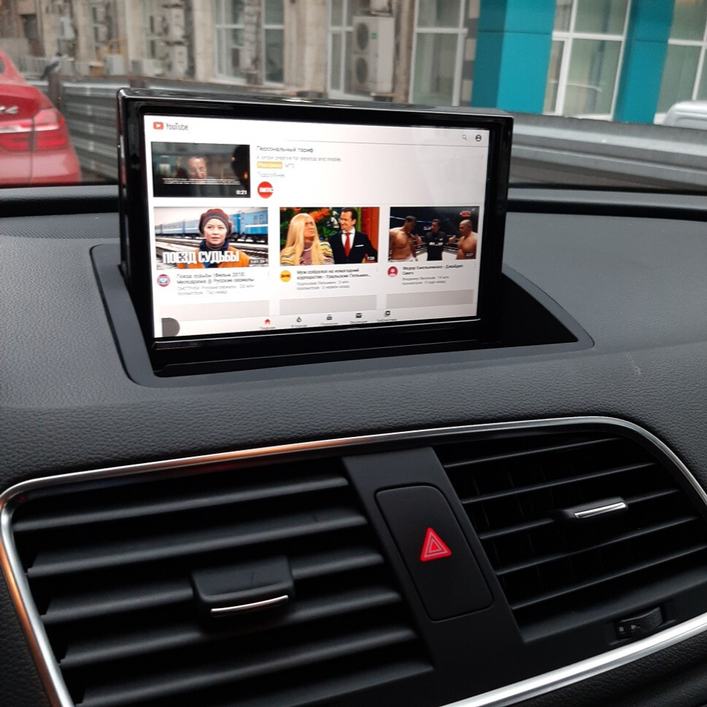Магнитола для Audi Q3 2011-2019 (с навигацией MMI) - Radiola RDL-9601MMI монитор 8" на Android 12, 8Гб+128Гб, CarPlay, 4G SIM-слот