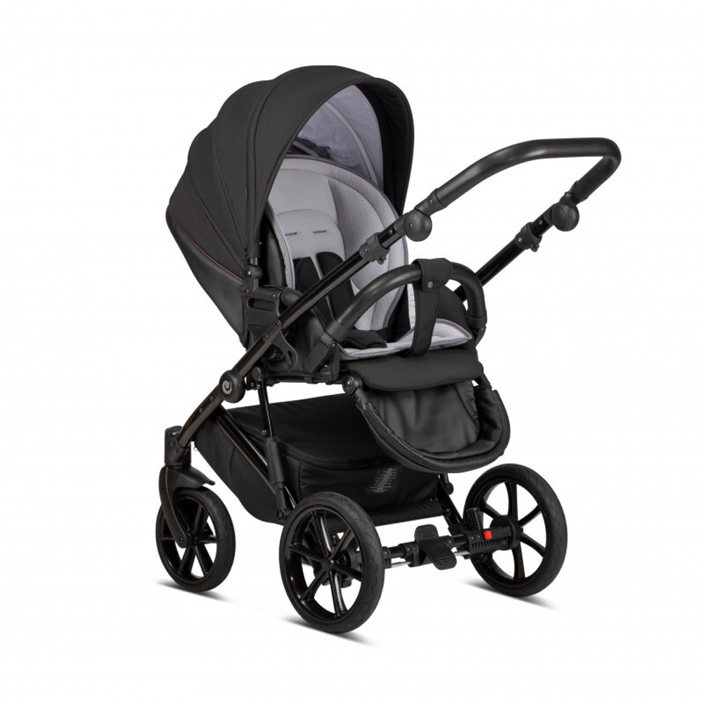 Коляска 2 в 1 Tutis Viva Life New 2020 №070 CAVIAR (Чёрный)