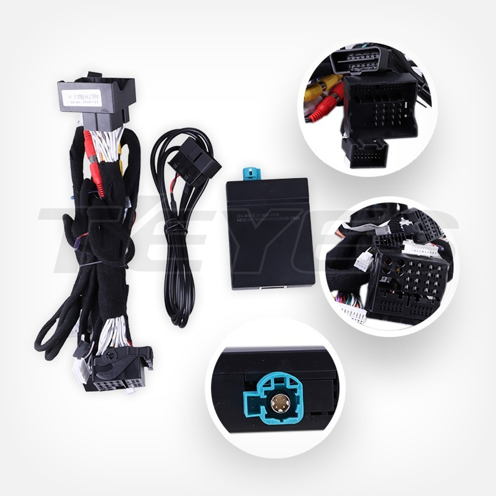 Магнитола Audi A6 C6 2008-2011 3G - Teyes LUX ONE 360 монитор 12.3" 2K QLED на Android 10, 6/128Гб, CarPlay, 4G SIM-слот, 4 камеры в комплекте