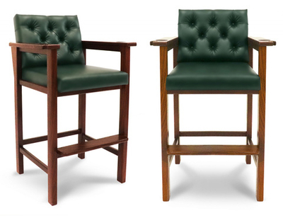 Стул бильярдный Честер ясень (№4,Винилискожа D.Green,Винилискожа (Dark Geen Темно-зеленый) цвет №206 ш1,44м)