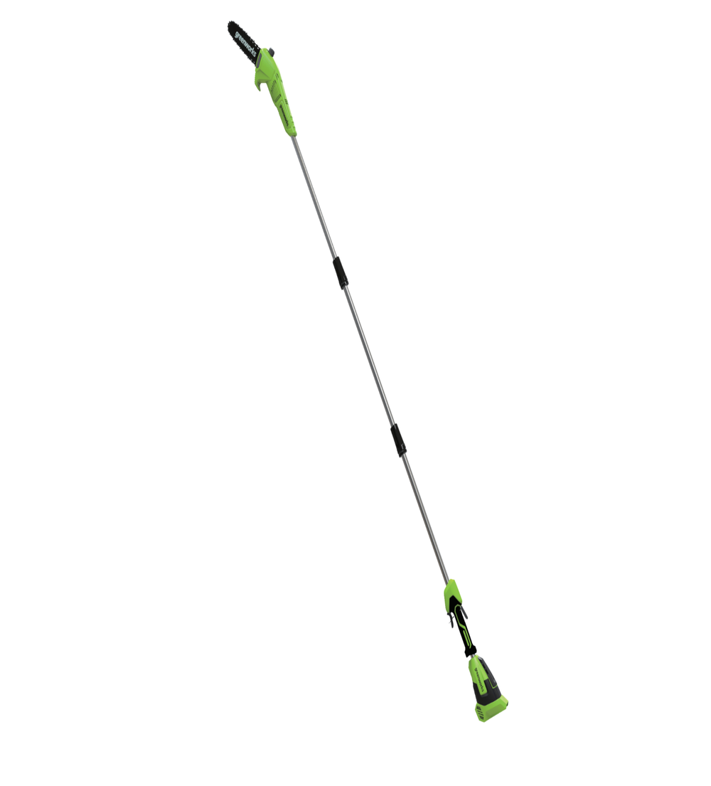 Высоторез-Кусторез аккумуляторный Greenworks G40PSH Арт. 1303907, 2 в 1, 40V, без АКБ и ЗУ