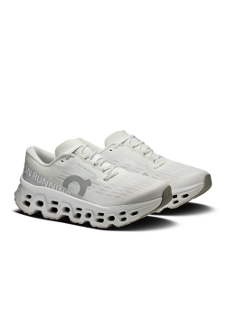 Женские Кроссовки On Cloudmonster 3 - white wolf