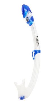 Трубка Seac Tribe Dry прозрачный/синий