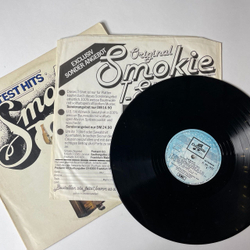 Винтажная виниловая пластинка LP Smokie Greatest Hits (Italy 1977) I'll Meet You At Midnight