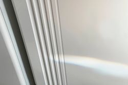 Шкаф однодверный "Ева" 101.01 (Белое дерево/Белый матовый)