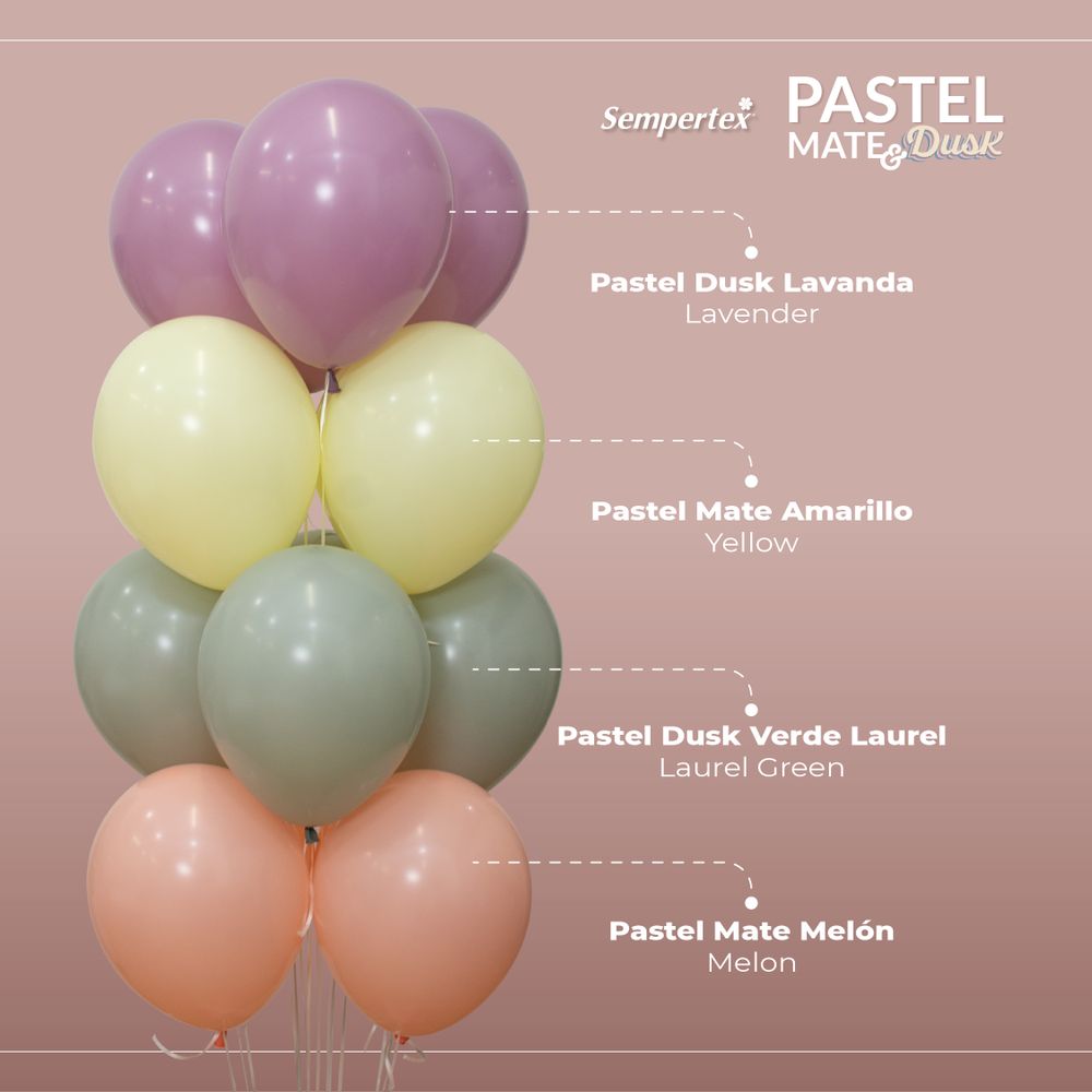 Шар (12''/30 см), Светло-желтый (620), макарунс, 12 шт.