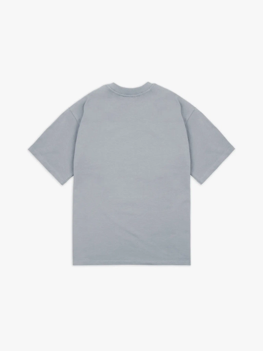 Футболка оверсайз (серый) 190 г