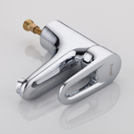 Смеситель для раковины 40к F1268 FRAP с гигиенической лейкой (литой, п/шпильку,  ХРОМ, латунь)