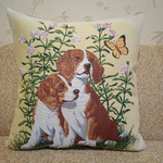 Декоративный гобеленовый чехол Бигли 47х47