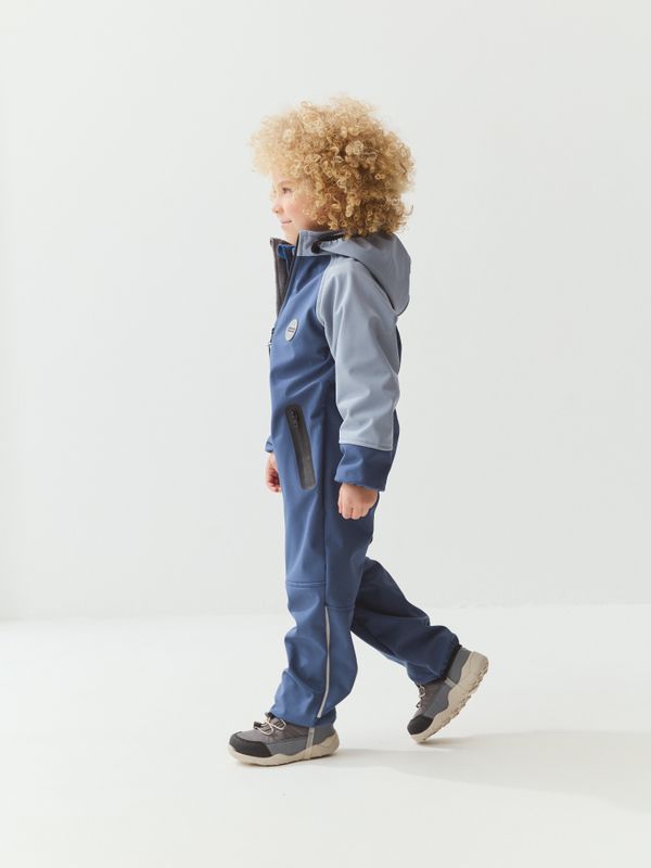 Комбинезон Колор блок Softshell демисезонный 