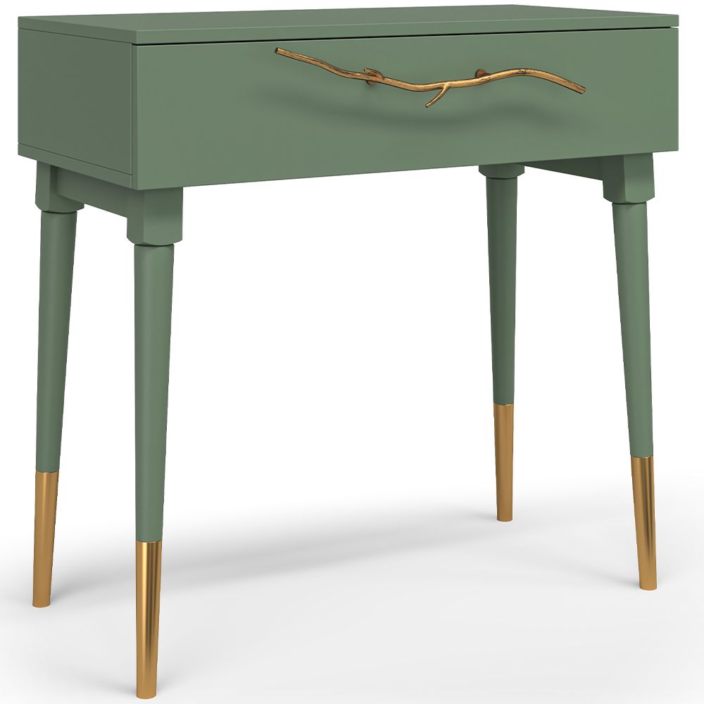 Консоль Арт Колор matte Стайл Голд Зеленый нефрит матовый