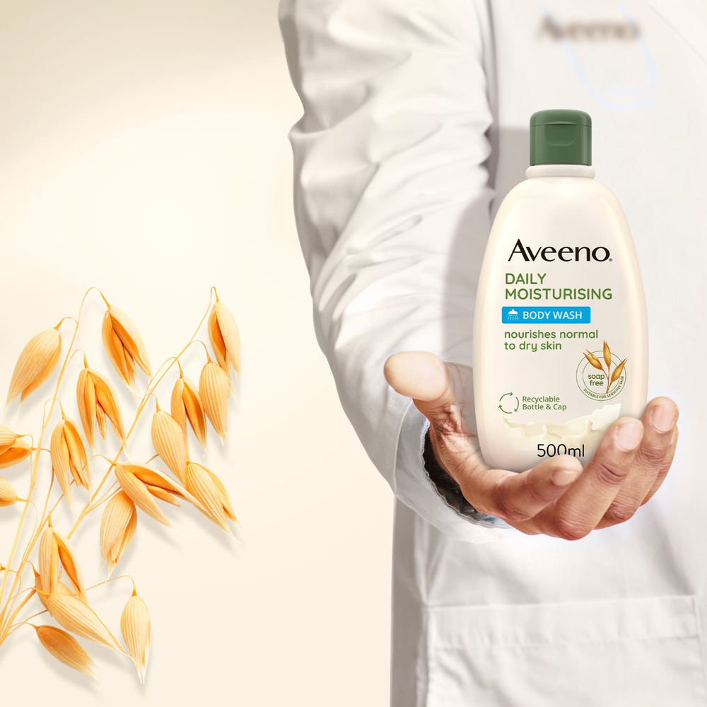 Aveeno Daily Moisturising Body Wash - интенсивно питательный крем для душа /   500  ml  / GTIN 3574661493183
