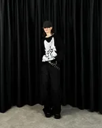 Лонгслив  Denis Detalov Lovely dog черный