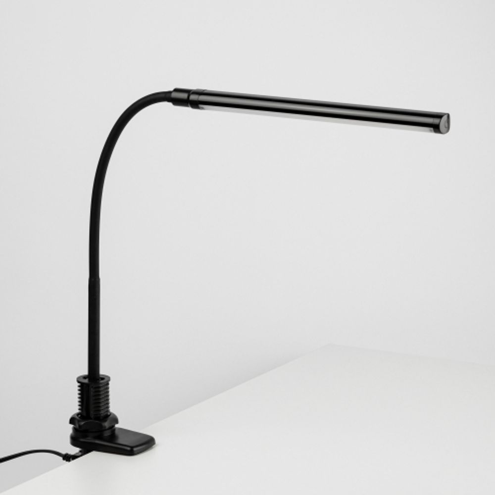 Настольный светильник ЭРА NLED-509-8W-BK светодиодный на струбцине черный | Светодиодные настольные лампы