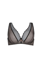 Черный бюстгальтер-бралетт Chita (Размер: 75D) (Цвет: черный)