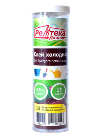 Клей Холодная сварка РЕМТЕКА ТИТАН Дачник 45 гр,