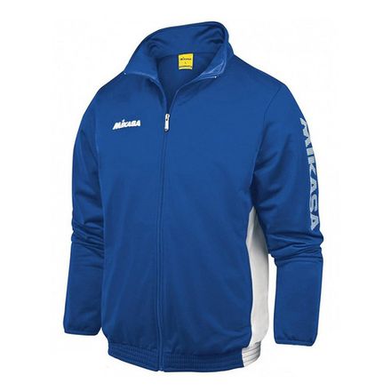 Куртка от костюма MIKASA MT704-025-S, р.S, 100% полиэстер, синий