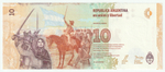 Argentina, 10 Pesos, 2016, UNC