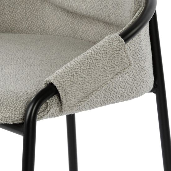 Стул Claudio серая ткань