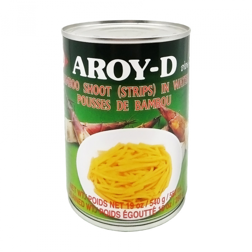 AROY-D Bamboo shoots Ростки бамбука (полоски) 540г