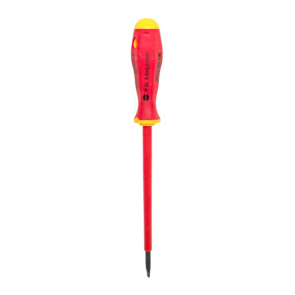 Отвертка Professional SL3.5x0.6 мм VDE 1000В EKF