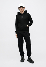 EA7 Emporio Armani Толстовка с капюшоном - Чёрный