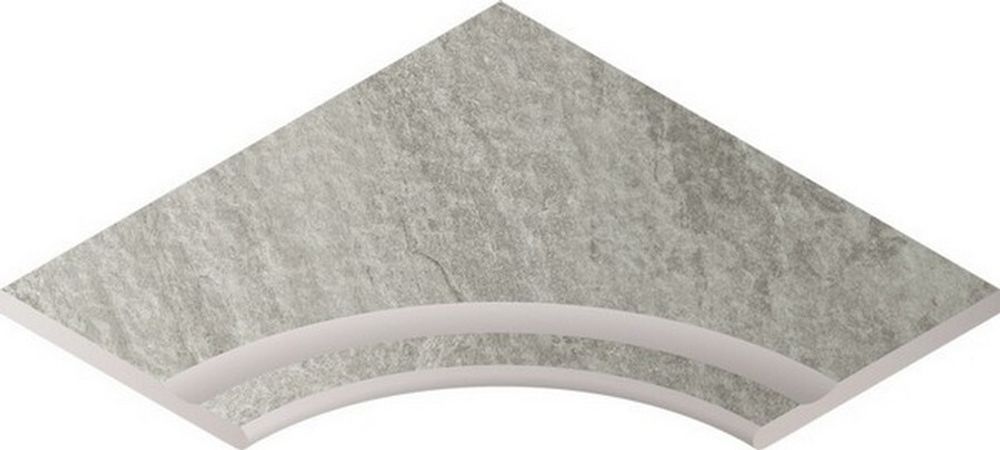 Ступень Climb Rock Bordo Nat 60x60 Svasato Ang.Round 30