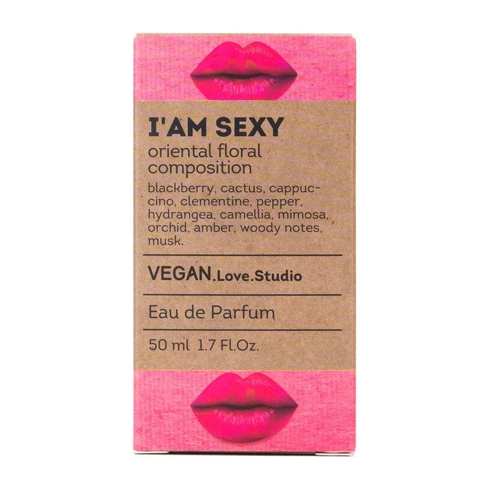 Вода парфюмерная Vegan Love Studio I'am Sexy (Веган Лав Студио Ай Эм Секси) – 50ml for women