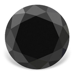 Бриллиант (кр-57, 6.5 мм, 1,56 ct, черный)