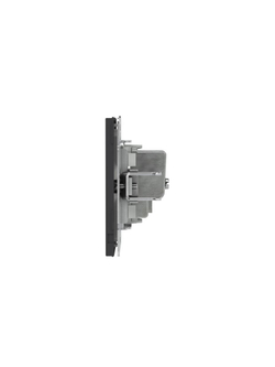 Розетка телевизионная проходная TV KANT черн. уголь DKC 7012513