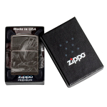 Зажигалка Zippo Lisa Parker Dragon с покрытием High Polish Black