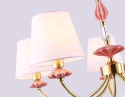 Ambrella Подвесная люстра с абажуром и декором из керамики Ceramo Classic LH75024