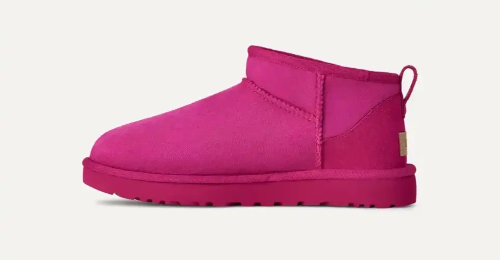 UGG Угги Classic Ultra Mini, цвет фуксии