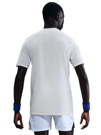 Мужская теннисная футболка Nike Court Dri-FIT - sail/sapphire