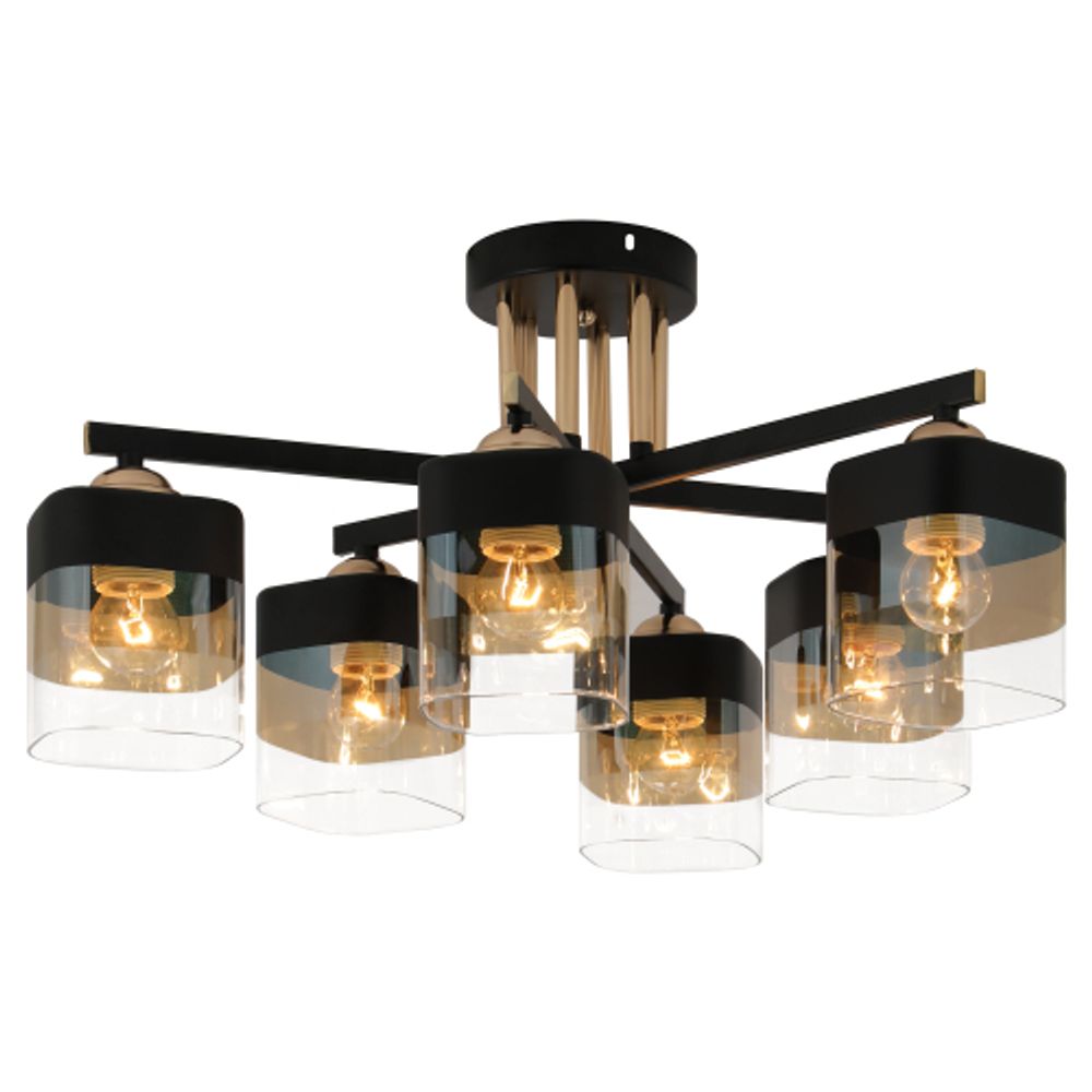 Люстра Rivoli Isadora 9133-306 6 х Е27 40 Вт модерн