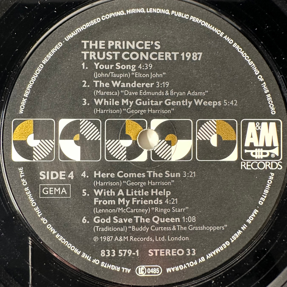 Сборник The Prince's  1987 2LP (Германия 1987г.)