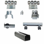 Ворота откатные САДОВЫЕ проем 5 м высота 2м