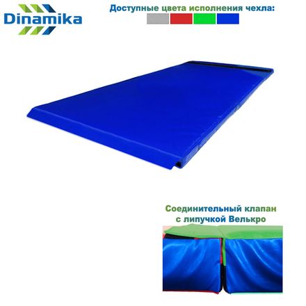 Мат гимнастический 2000х1000х50 тент-велькро (ппу)