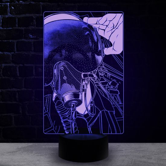 3D лампа Пилот