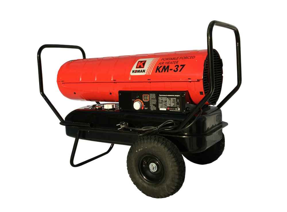 Тепловая пушка дизельная KOMAN KM-37 - прямой нагрев / 37 кВт