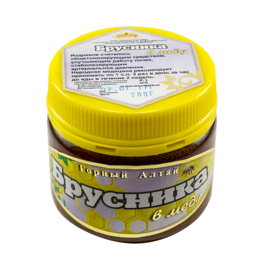 Брусника в меду