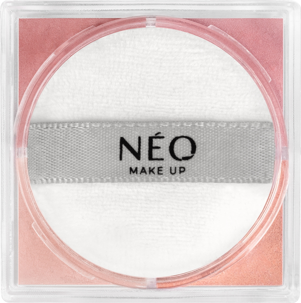 NEO MAKE UP Intense Serum Time To Blush Set - Пудровая румяна оттенок 02 Peach, 6 g