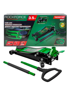 Домкрат подкатной гидравлический 3.5т (h min 80мм, h max 495мм) RockForce RF-T830018Z MST