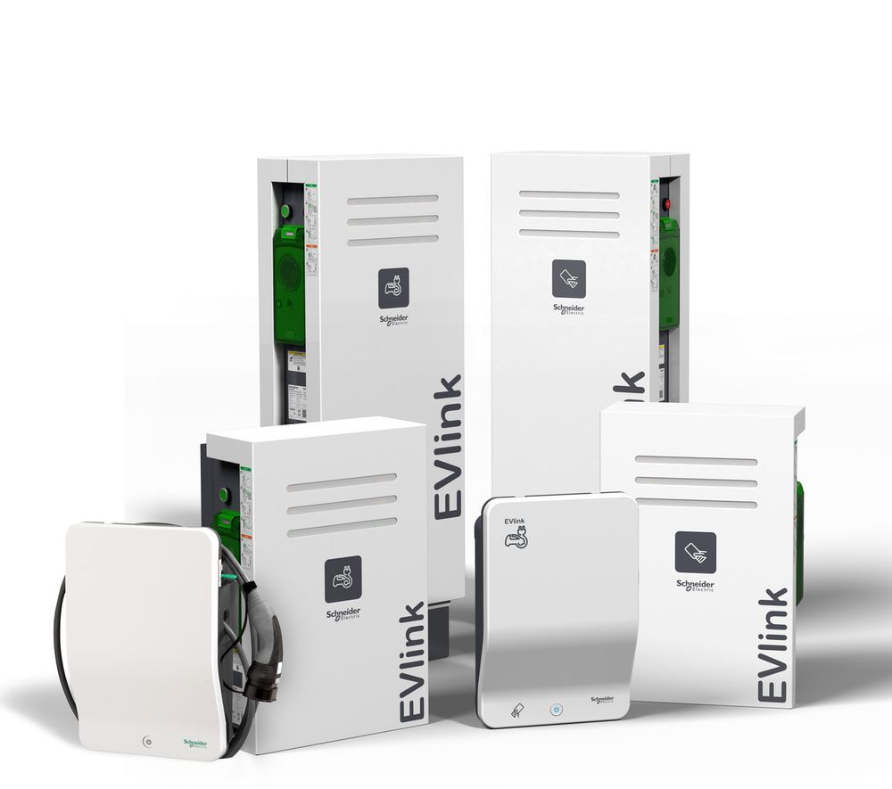 Зарядная станция EVlink PARKING Floor, RIFD (EVF2S22P04R) - 4