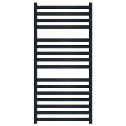 Полотенцесушитель водяной Lemark Bellario LM68116BL П16 500x1100, черный